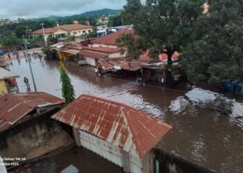 Alerte info: Inondation à Gueckédou