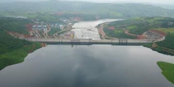 Barrage hydroélectrique de souapiti: Le réservoir atteindra la côte normale d’exploitation de 210 mètres cette semaine (communiqué)