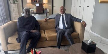 Côte d’Ivoire: Cellou Dalein Diallo échange avec Moussa Faki président de la Commission de l’Union Africaine