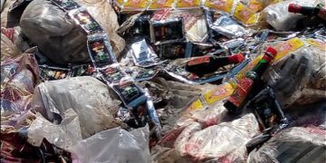 KISSIDOUGOU : Incinération d’une importante quantité de boisson alcoolisée frelatée au quartier Korôdou 2