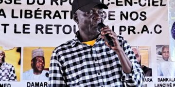Alpha Condé a dit qu’il va revenir, personne ne connaît comment, mais…quand il dit je vais faire ça, il va le faire” dixit Mohamed Lamine Kamissoko du RPG arc-en-ciel