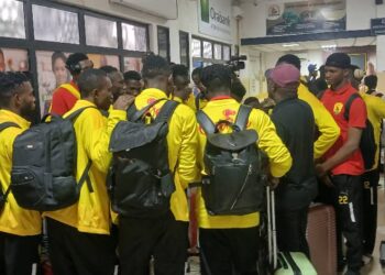 Éliminatoires CHAN 2025: l’équipe locale guinéenne est arrivée en Guinée-Bissau