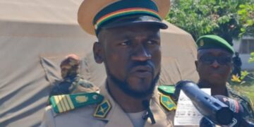 Compagnie d’infanterie de Kamsar: Le commandant Aly Camara prend fonction