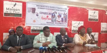 Soutien aux actions du CNRD: Une coalition des partis politiques encourage le Président Doumbouya à se présenter candidat à l’élection présidentielle prochaine