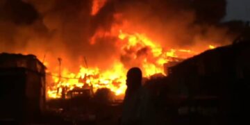 Incendie dévastateur dans un atelier de menuiserie à Dabondy 1 : Plus de 100 ateliers réduits en cendres