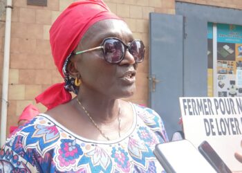 Protestation devant le cabinet de Maître Dinah Sampil : Accusations de non-paiement de loyer depuis deux ans