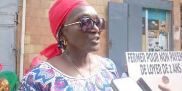 Protestation devant le cabinet de Maître Dinah Sampil : Accusations de non-paiement de loyer depuis deux ans