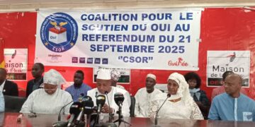 Guinée : Lancement officiel de la Coalition pour le “OUI” au référendum constitutionnel