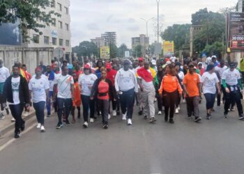 Randonnée urbaine à Conakry : une clôture dynamique après une journée de bien-être à Tamara