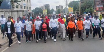 Randonnée urbaine à Conakry : une clôture dynamique après une journée de bien-être à Tamara