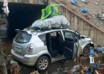 Gomboyah : un véhicule chute dans un ravin, aucun blessé grave