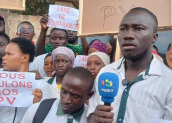 Grève à Kindia : Les étudiants de l’EASS réclament la régularisation de leurs PV d’examen