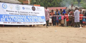 Natation en eau libre : la première édition du Championnat national à Sorro