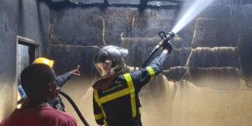 Faranah : le domicile du journaliste Lanciné Banfélé Camara ravagé par un incendie