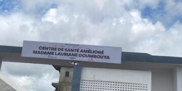 Santé : inauguration du Centre de Santé Améliorée Lauriane Doumbouya à Sonfonia