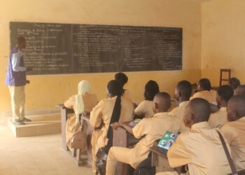 Rentrée scolaire 2025-2026 : forte mobilisation au collège Yaguine et Fodé de Yimbaya
