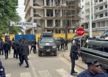Cour suprême : La garde présidentielle déployée en prévision de l’arrivée du président Doumbouya