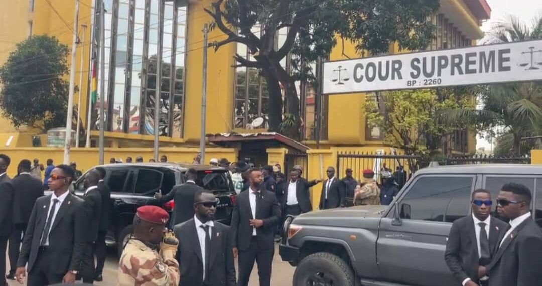 Présidentielle 2025 : Le président Mamadi Doumbouya arrive enfin pour déposer sa candidature