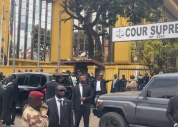 Présidentielle 2025 : Le président Mamadi Doumbouya arrive enfin pour déposer sa candidature