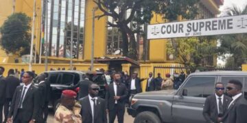 Présidentielle 2025 : Le président Mamadi Doumbouya arrive enfin pour déposer sa candidature