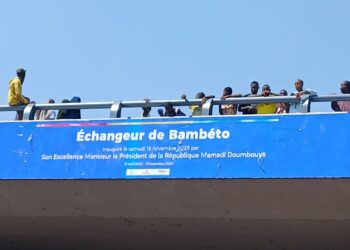 « De l’Axe de la Colère à l’Axe de la Paix » : l’Échangeur de Bambeto, un symbole de réconciliation et de renouveau à Conakry