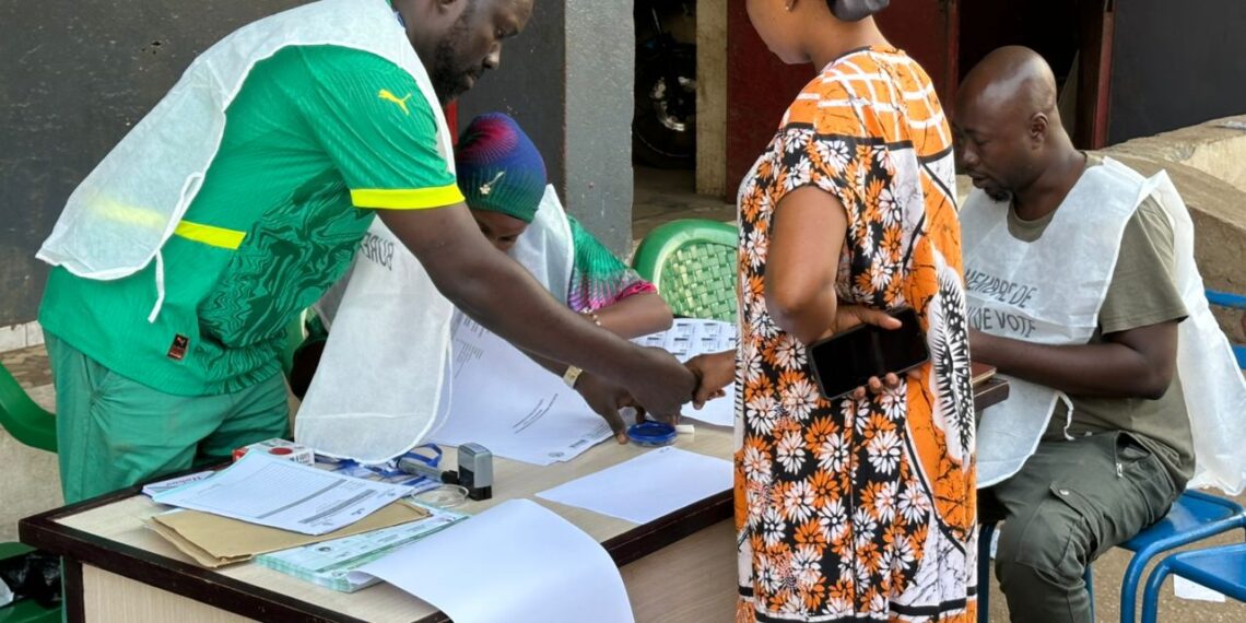 Dixinn : une forte mobilisation des électeurs pour la présidentielle de 2025