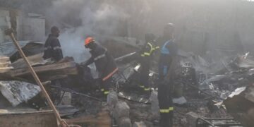 Incendie meurtrier à la plage de Rogbané : un mort et d’importants dégâts matériels