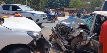 Damakania (Kindia) : un mort et des blessés dans un accident impliquant un véhicule administratif
