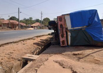 Kindia : un accident sur la RN1 Kindia–Conakry cause d’importants dégâts matériels