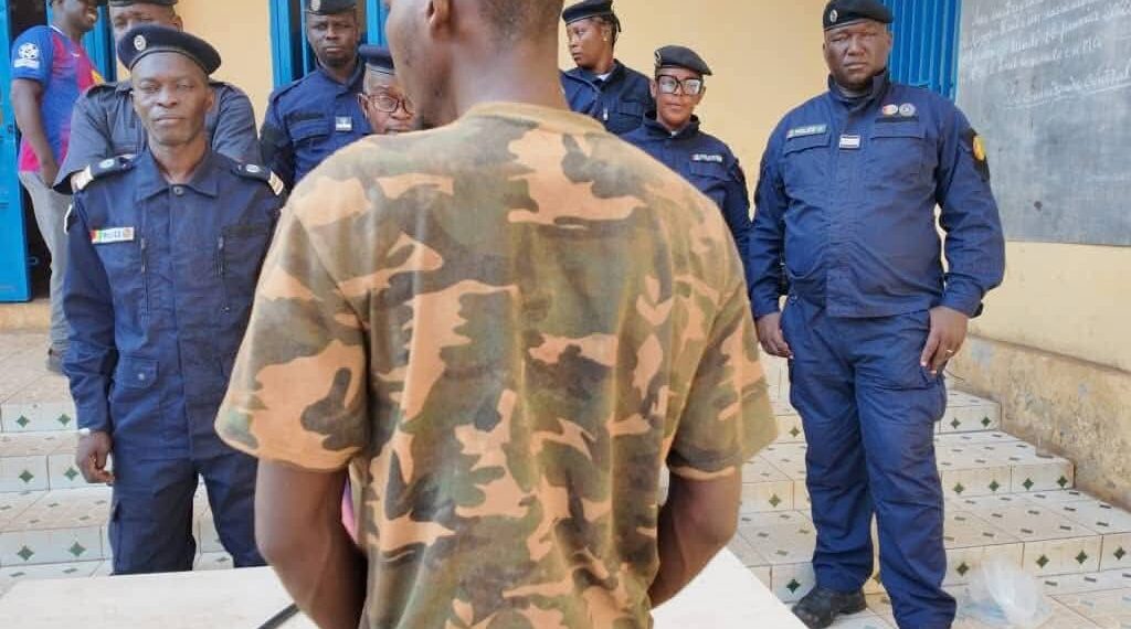 Conakry : un présumé vandale du pont de Kakimbo interpellé par la police