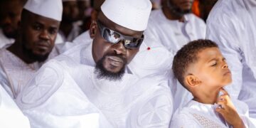 Tabaski à Kankan : Mamadi Doumbouya partage l’Aïd El-Kébir avec les populations de Nabaya