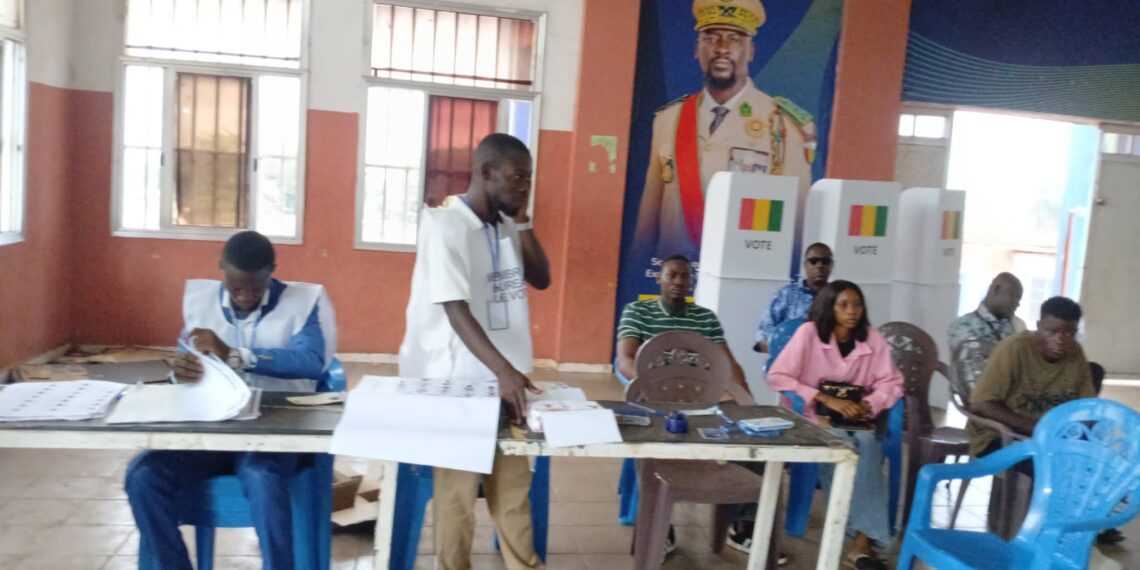 Élections législatives et communales du 31 mai 2026 : une participation timide dans plusieurs centres de vote à Conakry