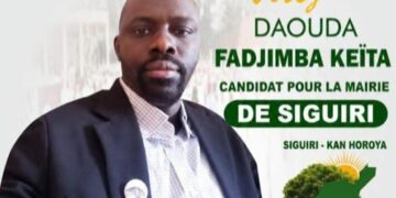 Élections communales 2026 : Daouda Fadjimba Keita se lance dans la course pour la mairie de Siguiri