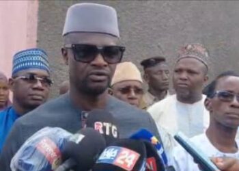 Kindia : le ministre de la Justice présente les condoléances du gouvernement à la famille de Mamadou Djouma Bah